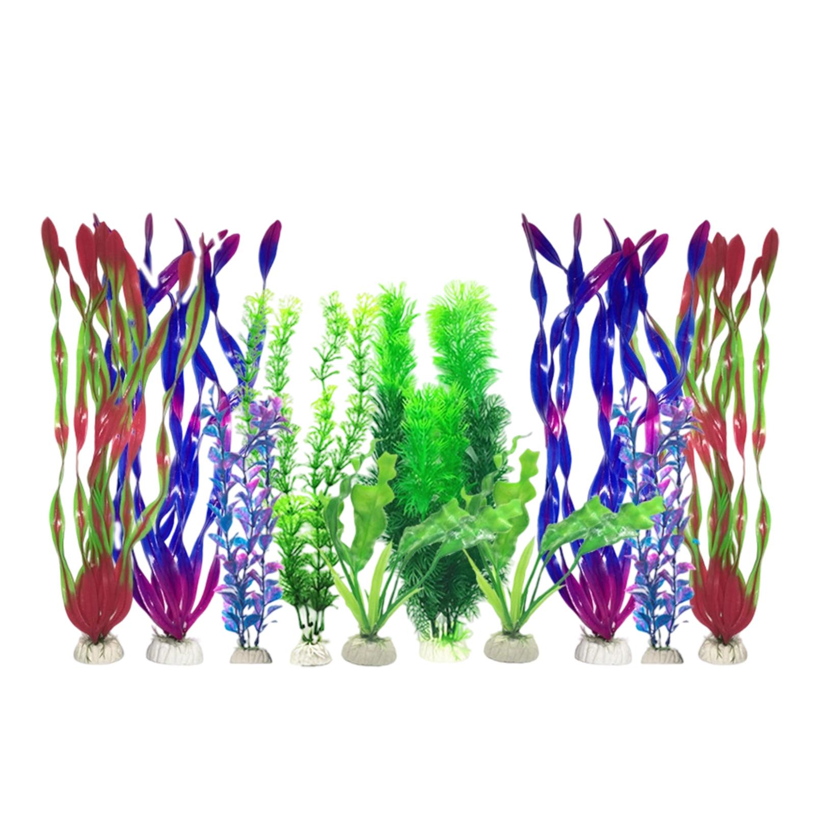 Artificial Aquarium Plants Set - Planted Aquarium For Betta recension och pris