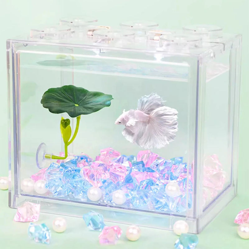 1 Pc Green Leaf Hammock For Be - Planted Aquarium For Betta recension och pris