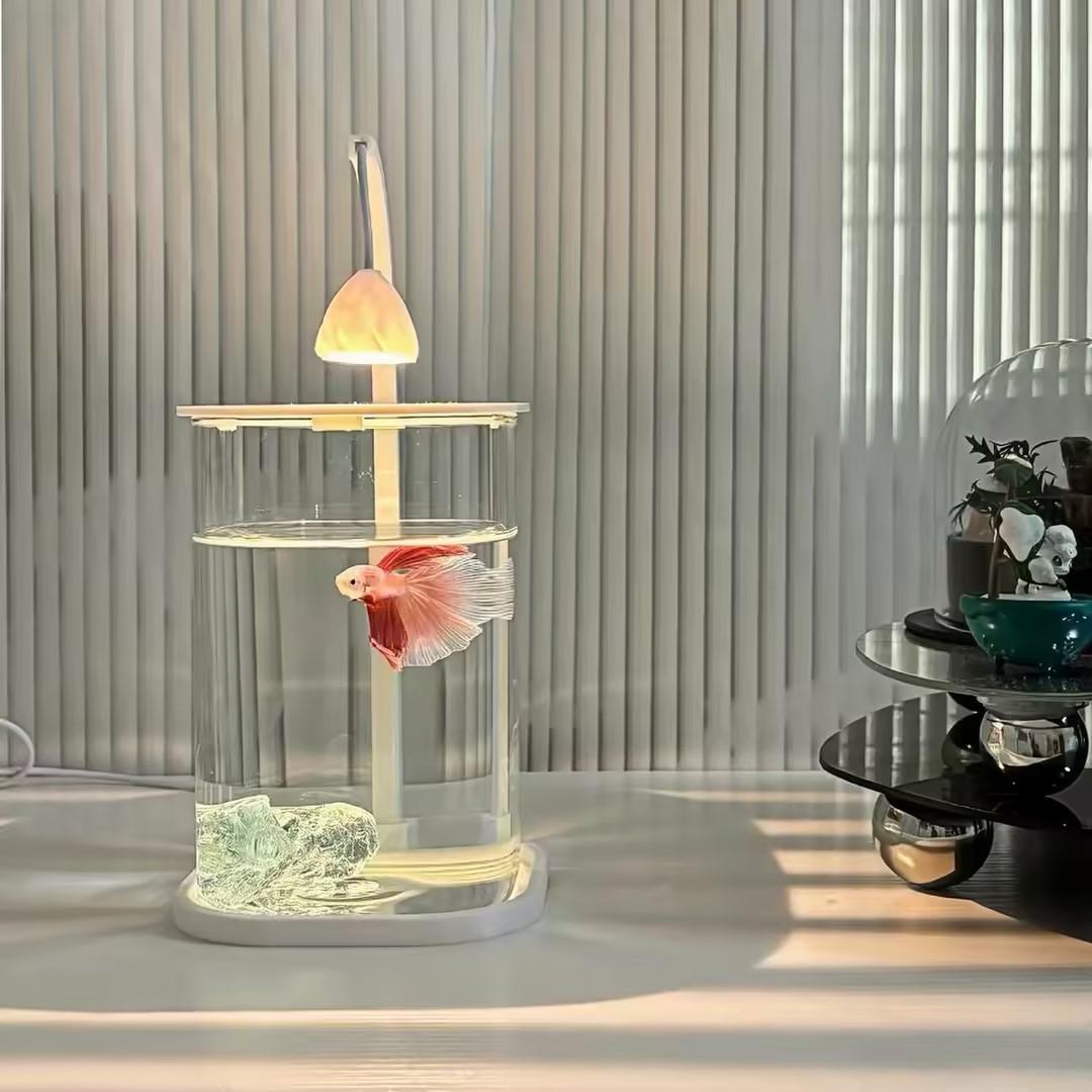 360° Panoramic Clear Desktop F - Planted Aquarium For Betta recension och pris