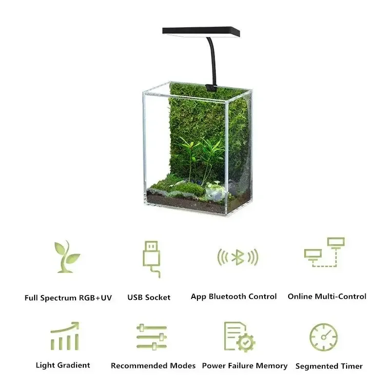 WEEK AQUA Mag Pro USB Nano Aqu - Planted Aquarium Equipment recension och pris
