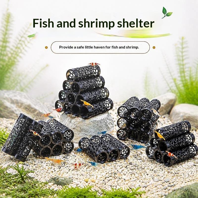 3/6/9/10Pcs 3D Printed Fish Sh - Planted Aquarium For Betta recension och pris